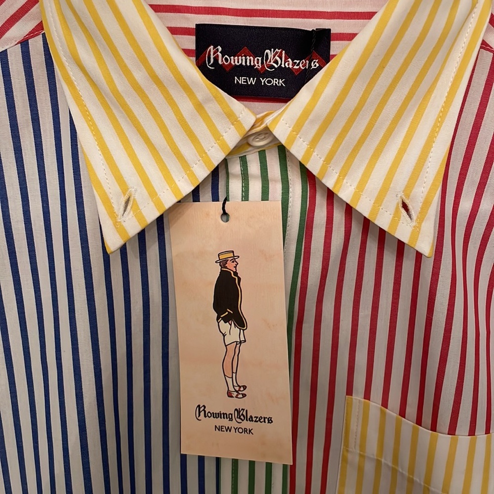 Rowing Blazers Women's OG Fun Shirt Dress - Picture 5 of 5
